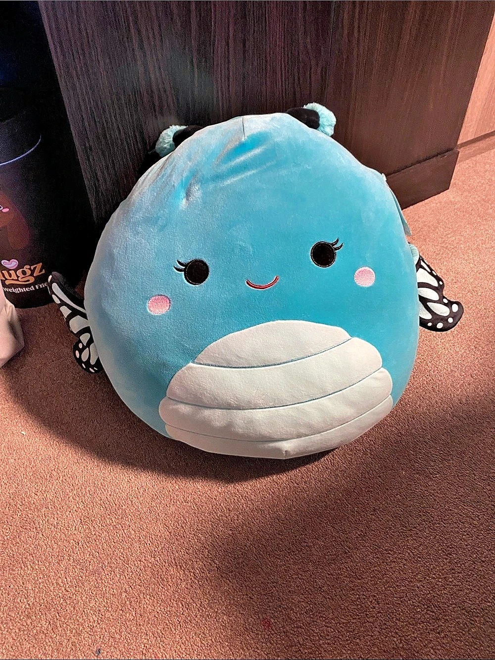 Squishmallows Hydrangea Blue Plush NWT